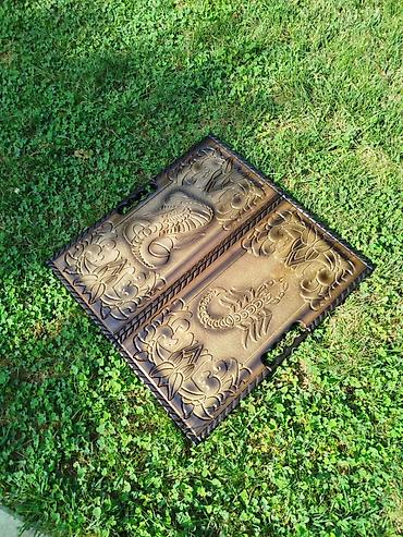 Nərdlər: Taxta Nərd-Taxta (Backgammon) dəsti - Material: keyfiyyətli ağac — 6