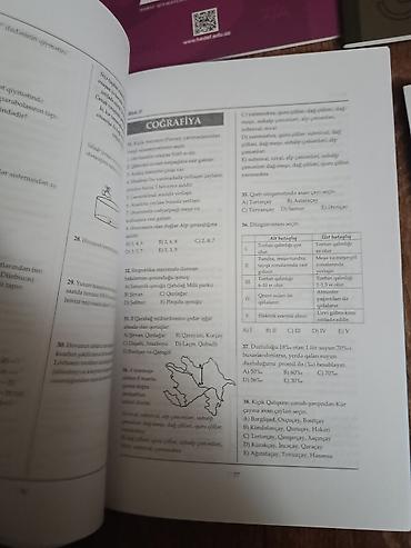 Testlər: Abituriyentlər və məktəblilər üçün test və hazırlıq kitabları dəsti — 3