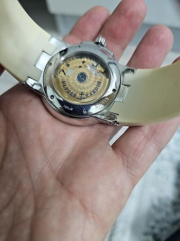 saat gumuş: Ulysse Nardin kişi qol saatı - Korpus: paslanmayan polad, parlaq — 3