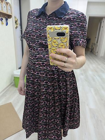 Повседневные платья: Повседневное платье, Лето, Короткая модель, Хлопок, Бохо, S — 17