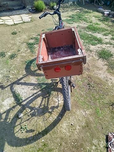 sport velosiped: Yükdaşıma qutulu dağ velosipedi - 29 düym təkərlər, qalın protektorlu — 2