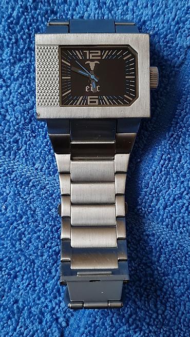 Ručni satovi: EDC by Esprit muški ručni sat – pravougaono kućište i čelična — 9