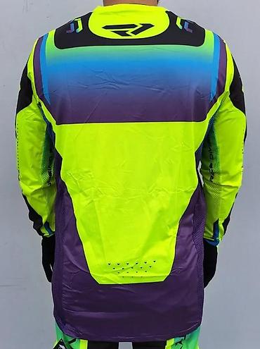 Sportska odeća: Motokros/enduro komplet – dres, pantalone i rukavice, visokovidljivi — 14