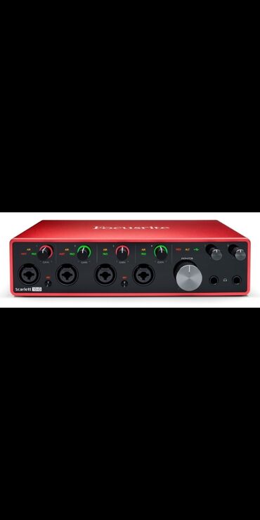 mp3 наушники: 1) продается Focusrite 18i8 Профессиональный USB-аудиоинтерфейс с 18