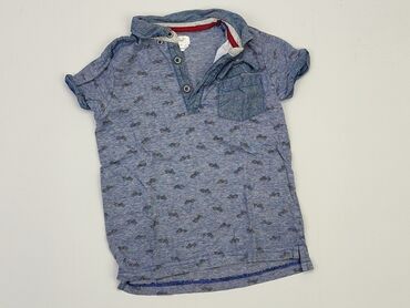 niebieska koszulka nike: Koszulka, F&F, 4-5 lat, 104-110 cm, stan - Dobry