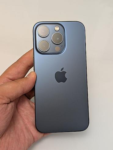 poco x 2: IPhone 15 Pro, Б/у, 256 ГБ, Blue Titanium, Защитное стекло, 92 % — 2