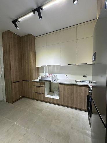 silver kitchen: Кухонный гарнитур, Новый, цвет - Бежевый, ДСП, Бесплатная доставка — 9
