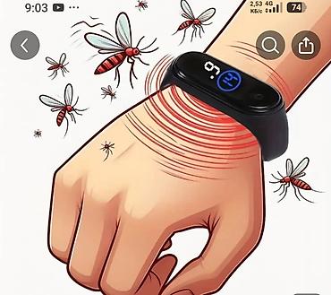 ловушка комаров: Антимоскитный браслет JOCMELUAP Kinetic Molecular Wristband - — 2