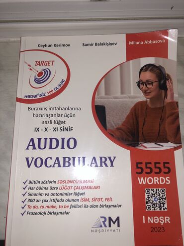 orfoepiya lüğəti 2023: Ingilis dili Audio vocabulary 5555 words 2023 il 12 AZN hec istifade