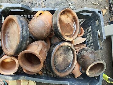 Ev və bağ: Gil qablar və saxsı küplər – müxtəlif ölçü və formalarda - Material — 3