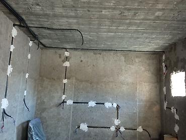 tam insaat: Elektrik xətlərin çəkilməsi, elektrik şitlərinin yığılması — 3