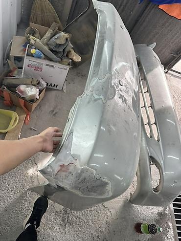 Кузовные детали: Бампер Toyota, Б/у, Оригинал — 4