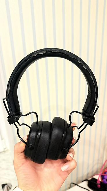 major: İşlənmiş Simsiz (Bluetooth) Qulaqcıqlar, Marshall, rəng - Qara — 3