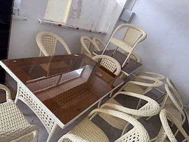 Комплекты садовой мебели: Комплект садовой мебели, Ротанг — 3