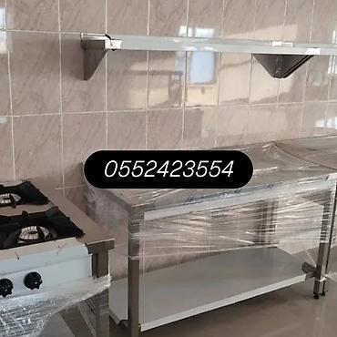 mini pec: Sənaye tipli qaz plitəsi – paslanmaz poladdan Mətbəxlər, restoranlar — 3