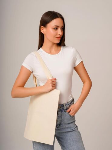 Шопперы: Экологичная сумка-шоппер из натурального хлопка. Прочная и — 27