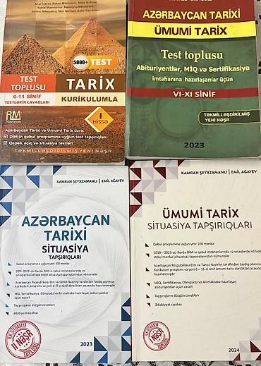 Testlər: 2023 test topluları: ədəbiyyat, tarix, english, riyaziyyat - 9 illik — 1