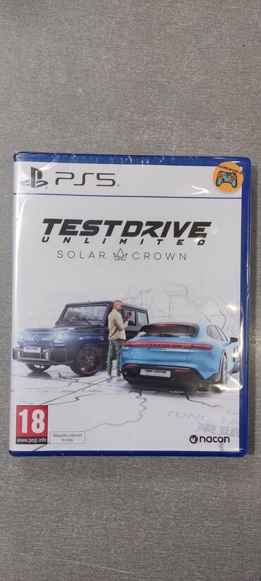 Oyun diskləri və kartricləri: Playstation 5 üçün test drive unlimited solar crown oyun diski, tam