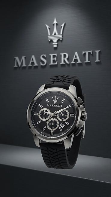 Maserati: Maserati saat. silikon kəmər. aktiv xronoqraf.batareya lalafo.az -da — 6 Maserati: Maserati saat. silikon kəmər. aktiv xronoqraf.batareya — 6