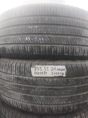 2555520: Шины 255 / 55 / R 20, Лето, Б/у, Внедорожные (АТ/МТ), Pirelli — 1