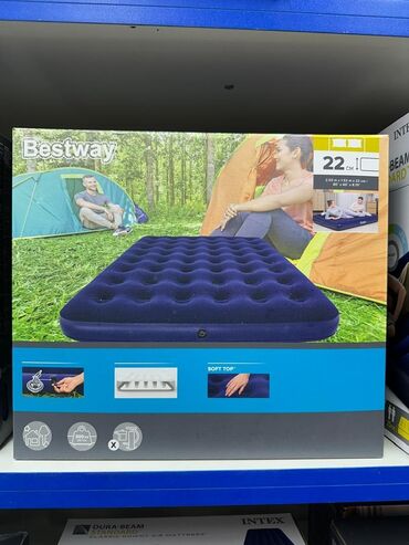 надувные матрасы бу: Надувной матрас Bestway с мягкой верхней поверхностью, предназначенный