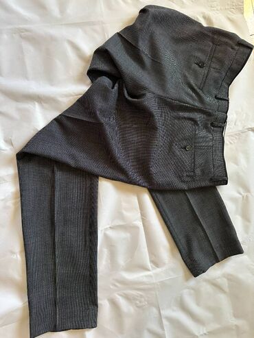 Pantalone: WOOLMARK BLEND - Nikad obučene muške elegantne/poslovne pantalone — 9