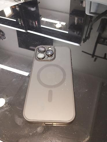 iphone 16: IPhone 16 Pro Max, Natural Titanium, Simsiz şarj — 1