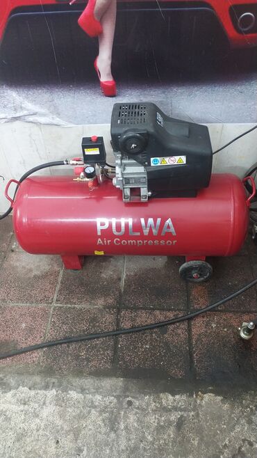 Avtoservis avadanlıqları: Avto-servis avadanlıqları paketi 1) PULWA Air Compressor - Qırmızı — 4