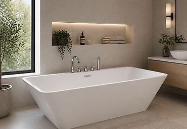 hamam xoncasi: Yeni Vanna, Akril, Pulsuz çatdırılma — 4