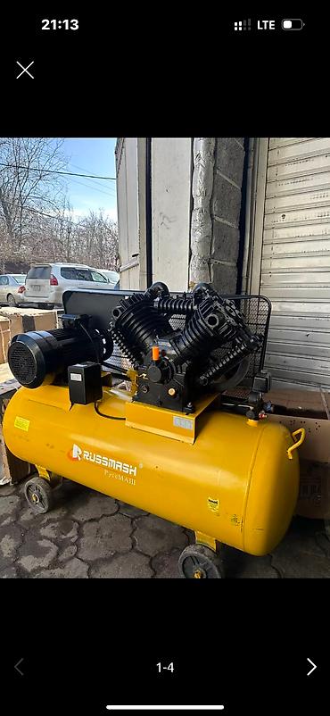 Компрессоры: Компрессор Для покраски, Электрический, Воздушный, Новый — 8