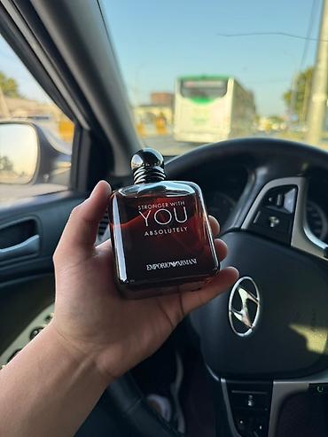 amber elixir: Emporio Armani Stronger With You Absolutely — мужская парфюмерная вода — 1