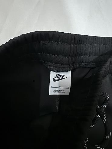 tech flecee: Мужские брюки, L, Nike, Новый, цвет - Черный, Самовывоз — 2