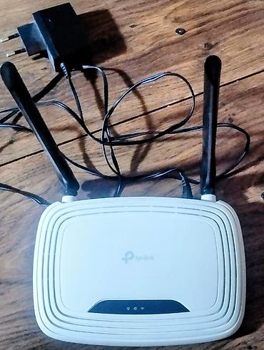 Modemlər və şəbəkə avadanlıqları: TP-Link simsiz Wi‑Fi router təzə qutuda - Model: TP-Link (2 antenalı) — 2