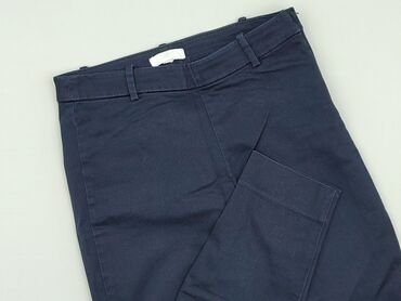 spodnie czerwone w kratę h m: H&M, Material trousers for women, size M