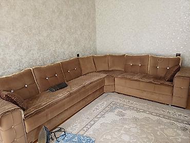 kreditle kunc divanlar: Künc divan, İşlənmiş, Açılan, Bazalı, Parça, Çatdırılma yoxdur — 1