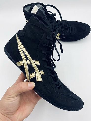 Мужские кроссовки, 40.5, 41, Asics, Новый, цвет - Черный, Самовывоз, Платная доставка