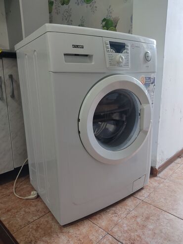 ручной стиральная машина: Стиральная машина Atlant, Б/у, Автомат, До 6 кг, Полноразмерная