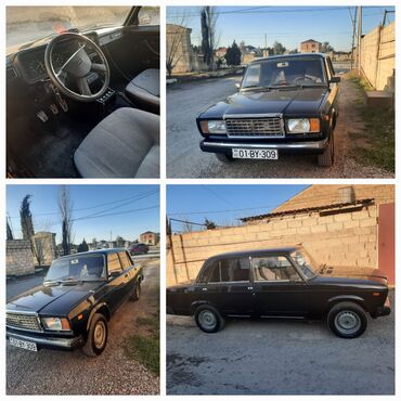 VAZ (LADA): Vaz 2107 satilir Reng qara Ili 2010. Hec bir problemi yoxdu. Real