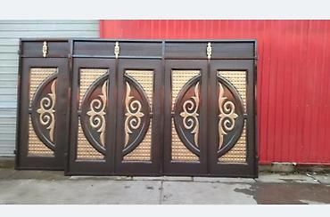 Распашные ворота: Ворота, распашные откатные, металл Россия, отличного качества — 18