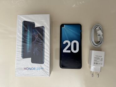telefun: Honor 20 Pro, 256 GB, Sensor, Barmaq izi, İki sim kartlı