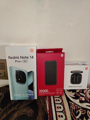 redmi original adapter: Redmi Note 14 Pro+, 256 GB, rəng - Narıncı, Düyməli, Sensor, Barmaq izi — 5