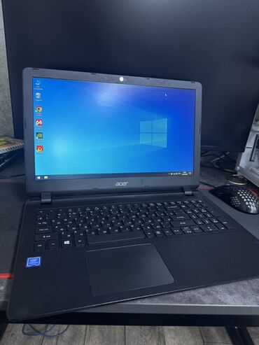 самые дешёвые ноутбуки: Ноутбук, Acer, 4 ГБ ОЭТ, Intel Pentium, 15.6 ", Колдонулган, Оюндар үчүн, эс тутум SSD