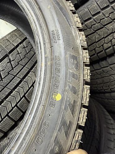 45000: Шины 235 / 45 / R 18, Зима, Б/у, Комплект, Легковые, Япония, Bridgestone — 3
