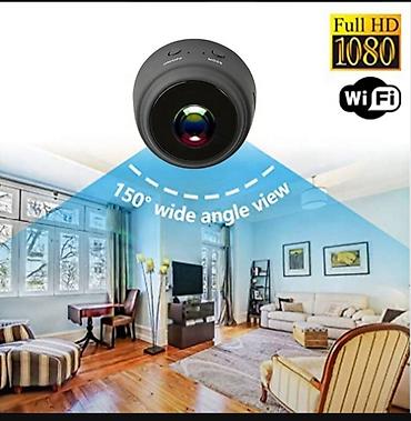 noutbuk ucun cantalar: Əvvəlcədən sifaris olunur Wi‑Fi Mini Təhlükəsizlik Kamerası – Full HD — 2