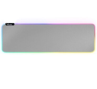 Digər kompüter aksesuarları: Xrades Silver RGB mousepad 80x30: 14 fərqli rəng modu Su geçirməyən