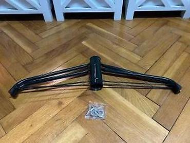 Praznična dekoracija: Metalno postolje za jelku – sklopivi X stalak - Stabilna metalna — 19