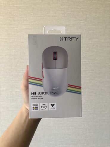 компьютерные мыши esperanza: Xtrfy M8 Wireless
Open box состояние мышки
Не подошла по форме