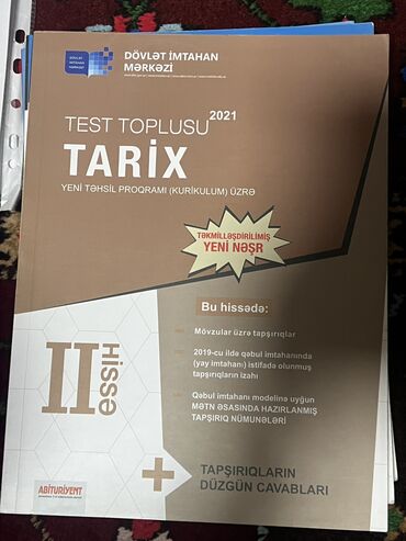 Digər: Test kitablari her biri tezediryazilmayib qiymetinden asagi — 15