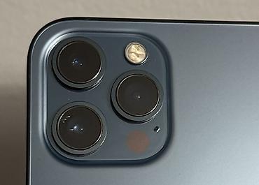 Apple iPhone: IPhone 12 Pro Max, Б/у, 256 ГБ, Pacific Blue, Наушники, Зарядное устройство, Защитное стекло, 78 % — 4