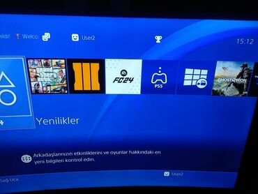 playstation 4 qiymeti bakida kredit: Playstation 4 slim 1 TB yaddaş 2 eded pult Yaddaşinda oyun Real